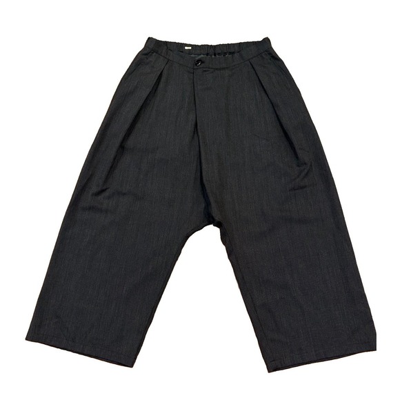Blue Blue Japan Other - Blue Blue Japan Seilin & Co. 100% Tropical Wool Pleated Drop-Crotch Trousers 2/M